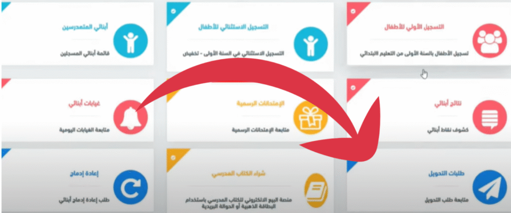 قم بزيارة لوحة التحكم
